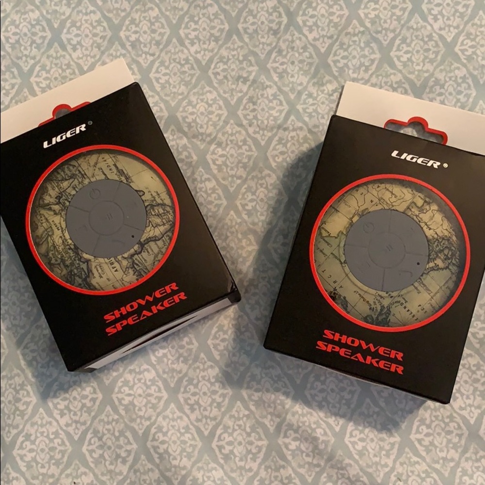 Shower speaker set